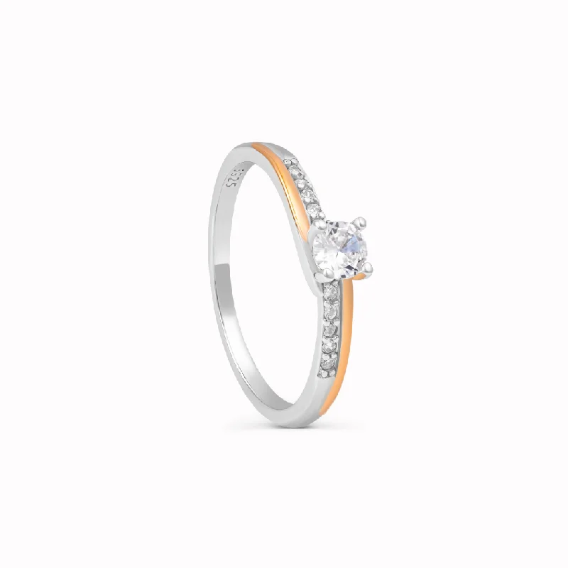 Discover Unique Jewelry With Special Limited-Time Offers ALWAYS WITH YOU ROUND-CUT ACCENT RING