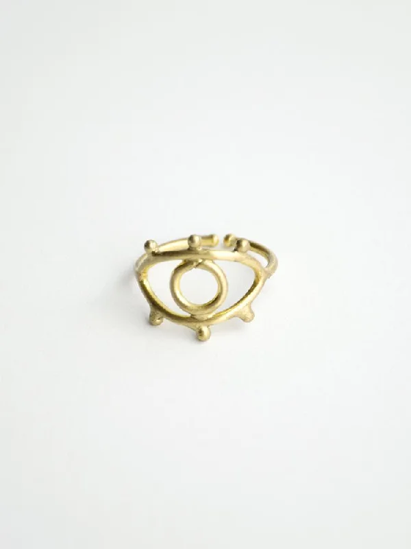 Get The Jewelry You Love At A Price You Love Eye to Eye Ring - Gold