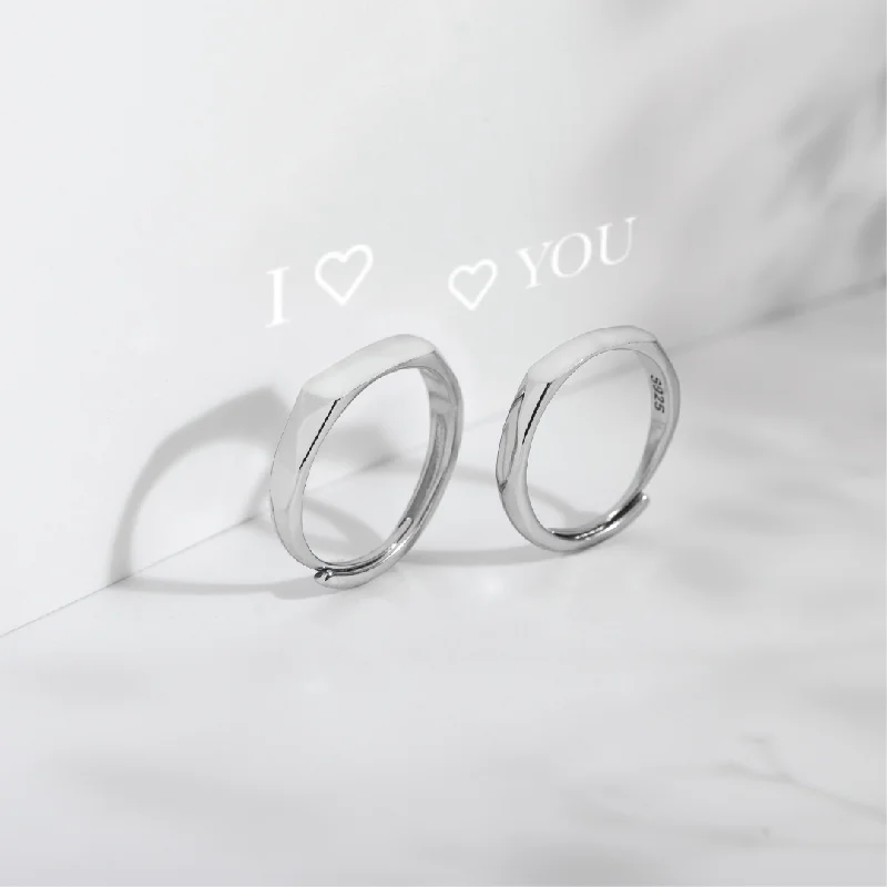 Buy More, Save More – Special Jewelry Discounts 'I Love You' Reflection Ring - Rose Box