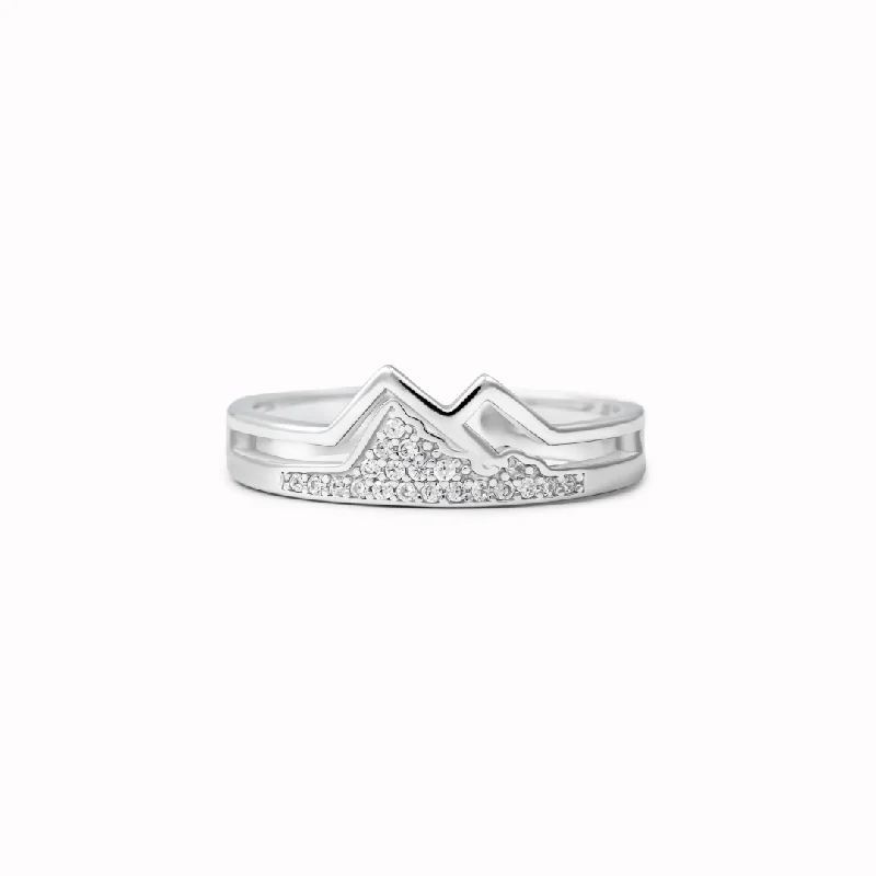 Get Ready To Sparkle – Special Jewelry Discounts Mountain Ring - Keep Climbing