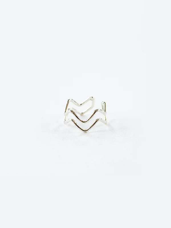 Exclusive Jewelry Sale – Grab Timeless Pieces Now Squiggle Ring - Silver