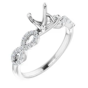 Diamond Semi Mount Ring