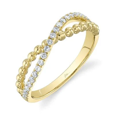 Timeless Jewelry, Timeless Savings – Don't Wait 0.24CT DIAMOND BRIDGE RING