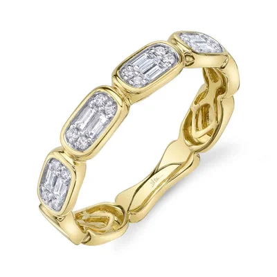 Affordable Glamour – Premium Jewelry At Special Prices 0.29CT DIAMOND BAGUETTE BAND