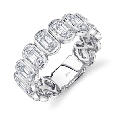 Seasonal Jewelry Sale – Upgrade Your Style Today 0.50CT DIAMOND BAGUETTE BAND