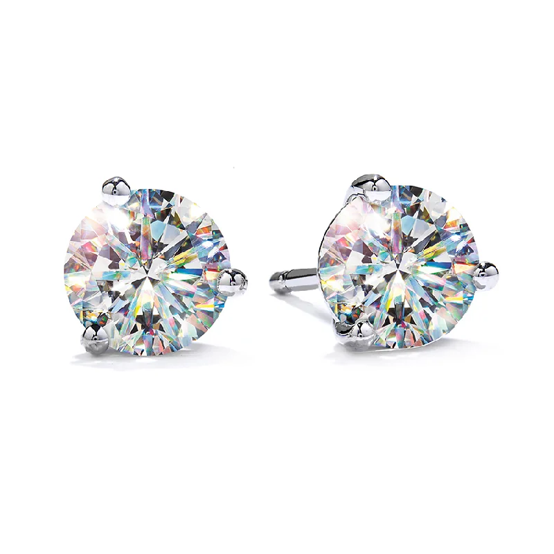 Discounted Jewelry For A Glamorous Look 14KWG 0.25CTW FOF RD DIA STUD EARRINGS H I1-I2