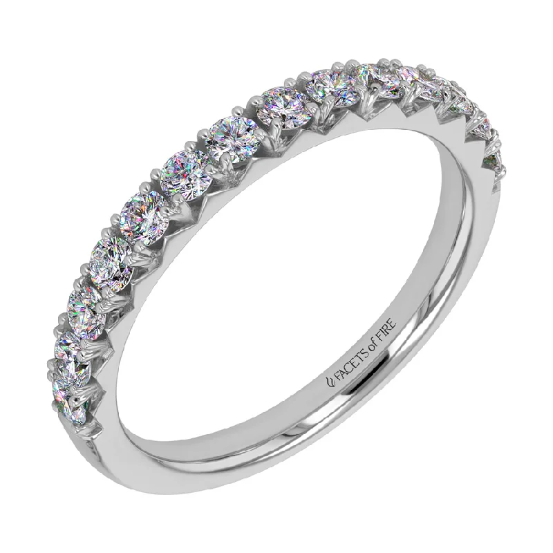 The Perfect Accessory For Less – Jewelry Sale Live 14KWG 0.62CTW FOF DIA LADIES WEDDING BAND