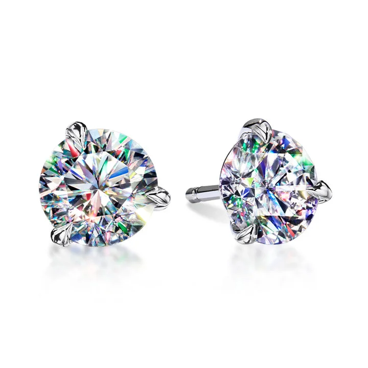 Last Chance To Grab Your Favorite Jewelry At A Discount 14KWG 1.40CTW RD FOF DIA MARTINI STUDS