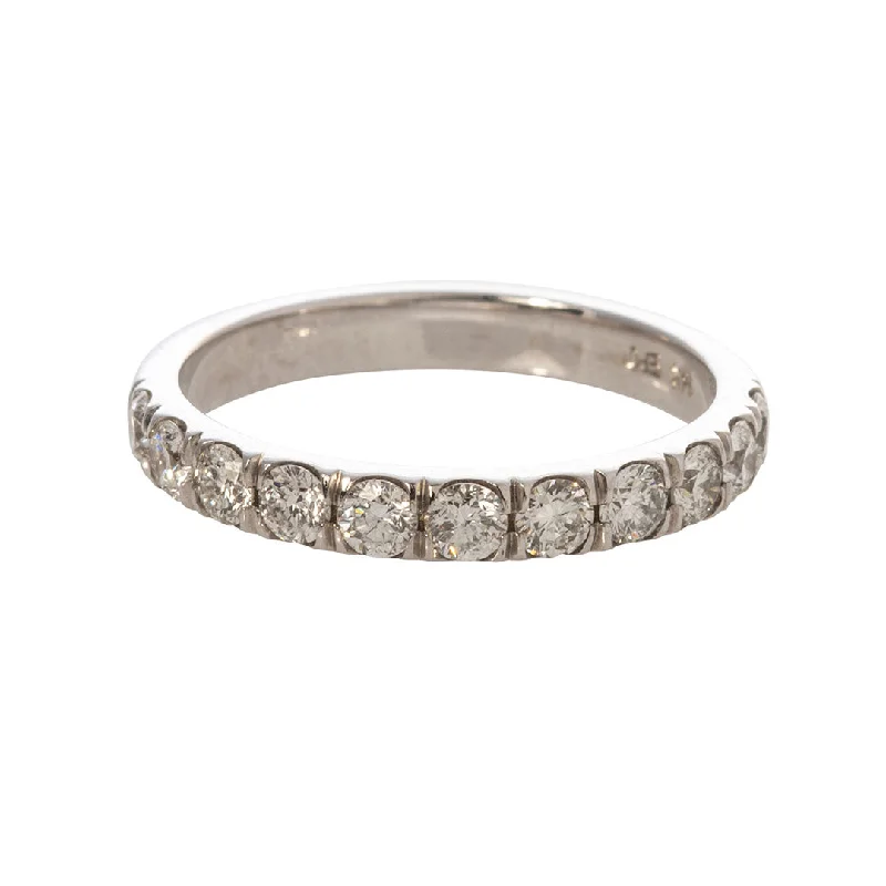 Flash Jewelry Sale – Get Stunning Pieces At Low Prices .67ct Diamond Pavé 14K White Gold Halfway Band