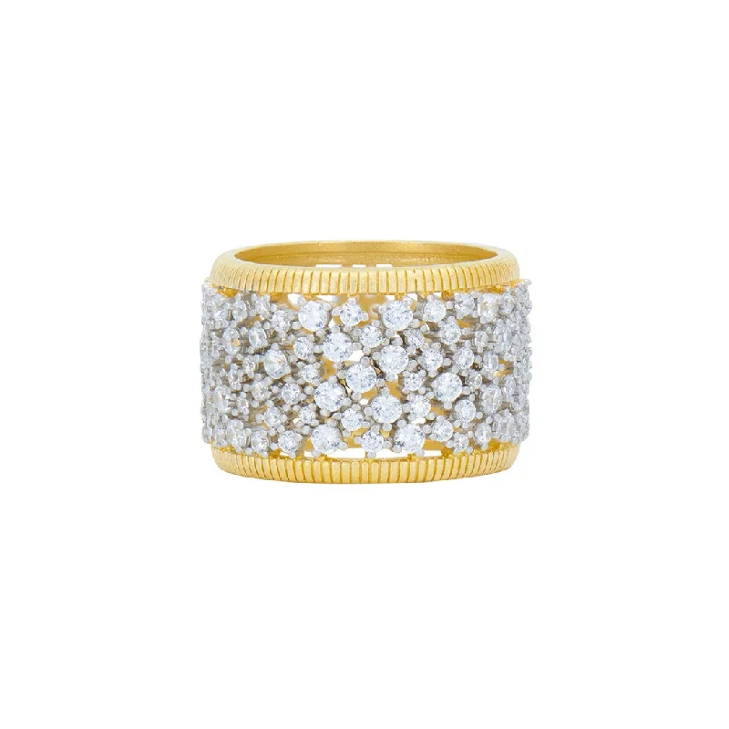 Bold And Beautiful Jewelry Now At Irresistible Prices Freida Rothman Shining Hope Wide Band Ring