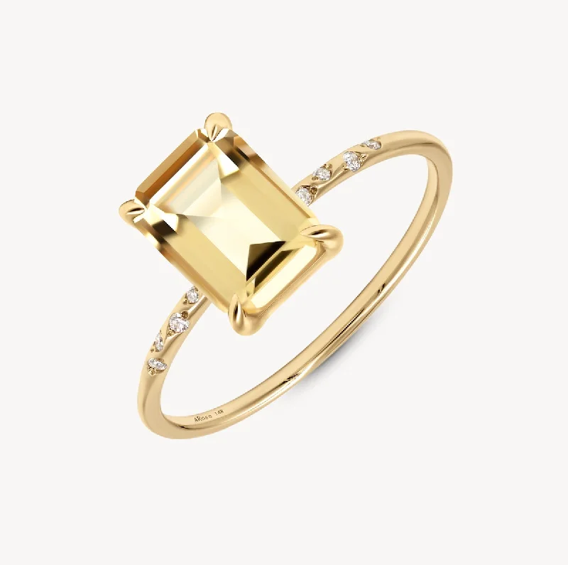 Shine In Style – Shop Jewelry Discounts Today Large Starry Citrine Ring