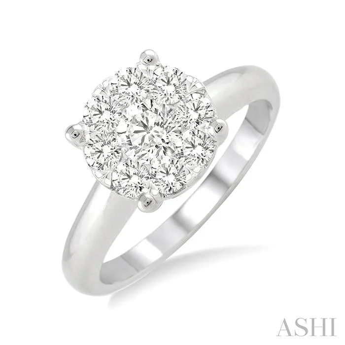 Shop Jewelry That Shines Without The High Price ROUND SHAPE LOVEBRIGHT ESSENTIAL DIAMOND RING