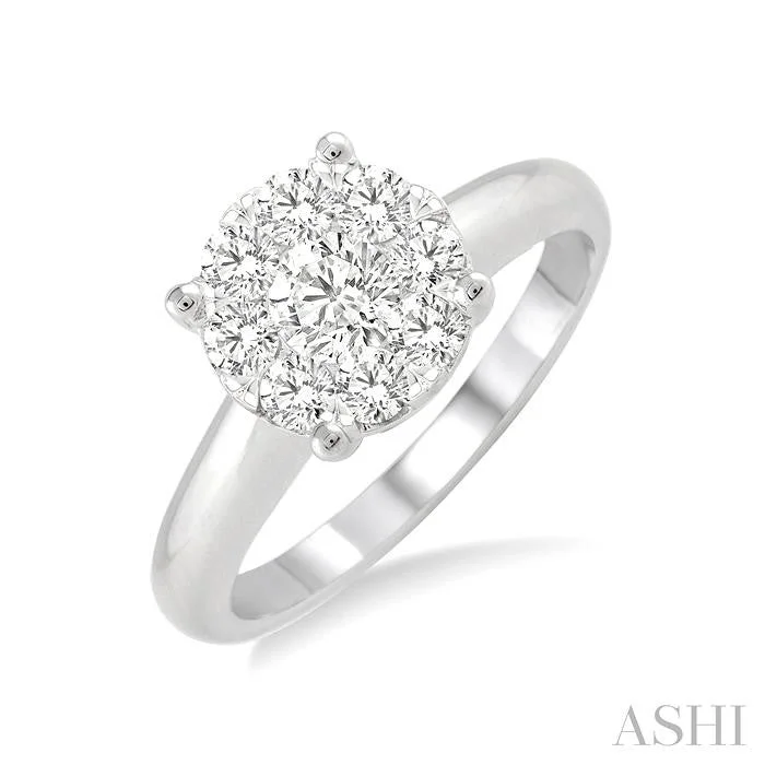 Get Ready To Sparkle – Special Jewelry Discounts ROUND SHAPE LOVEBRIGHT ESSENTIAL DIAMOND RING