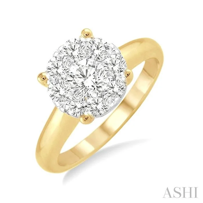 Elevate Your Jewelry Collection With Limited-Time Savings ROUND SHAPE LOVEBRIGHT ESSENTIAL DIAMOND RING