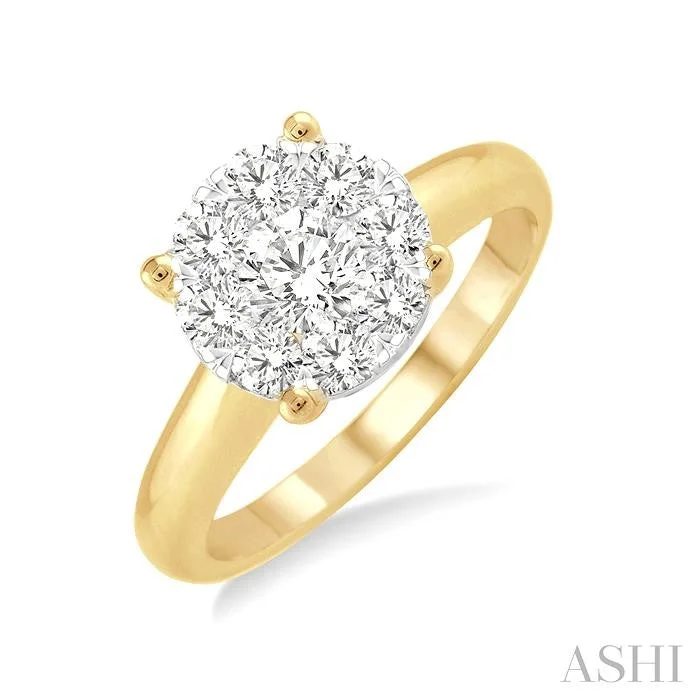 Exclusive Savings On Timeless Jewelry Pieces ROUND SHAPE LOVEBRIGHT ESSENTIAL DIAMOND RING