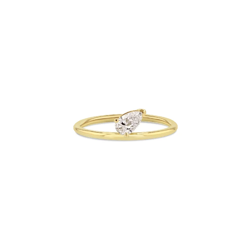 Fine Jewelry, Limited-Time Offers Available Pear Accent Ring