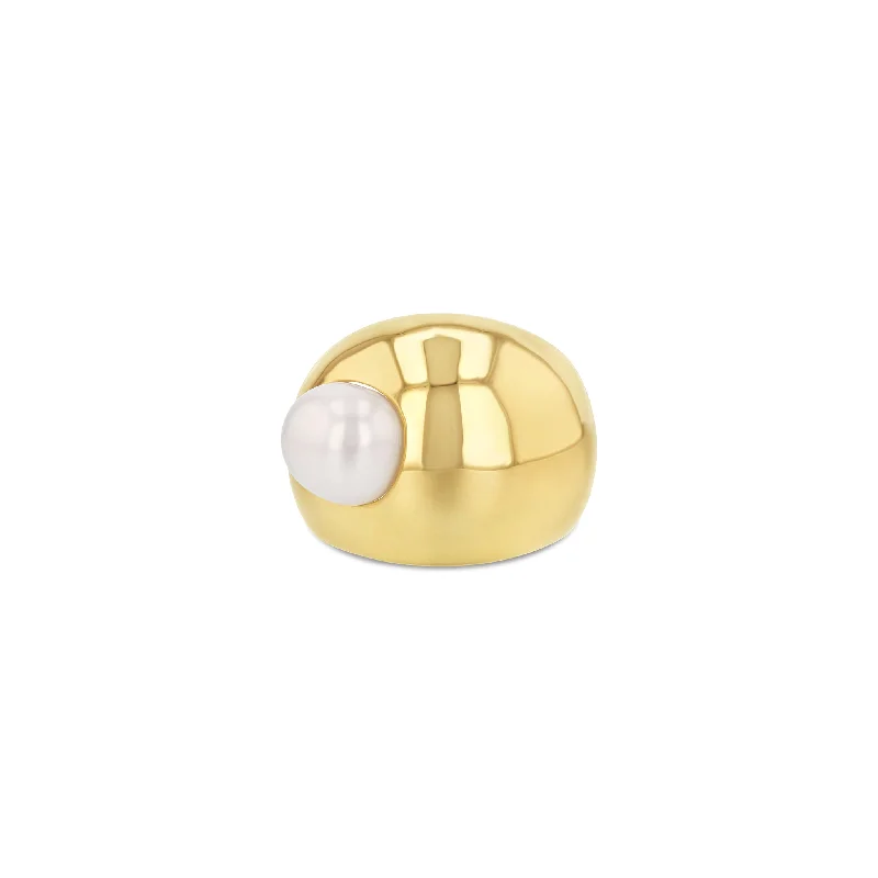 Best-Selling Jewelry Now Available At Special Deals Pearl Globe Ring