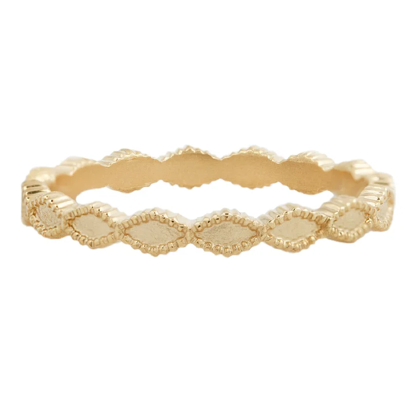 Elegant Jewelry, Exclusive Prices – Shop Now Ribbed Triangle Plain Band