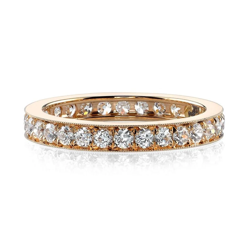 Your Dream Jewelry At Dream Prices Single Stone 18K Rose Gold Small Carmela Band