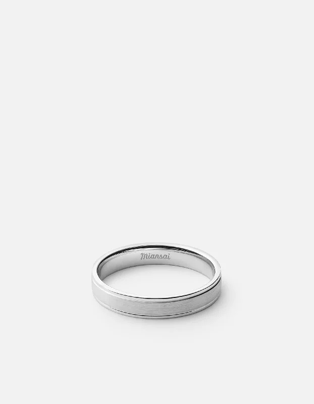 Shop Fine Jewelry With Amazing Deals Track Ring, Sterling Silver