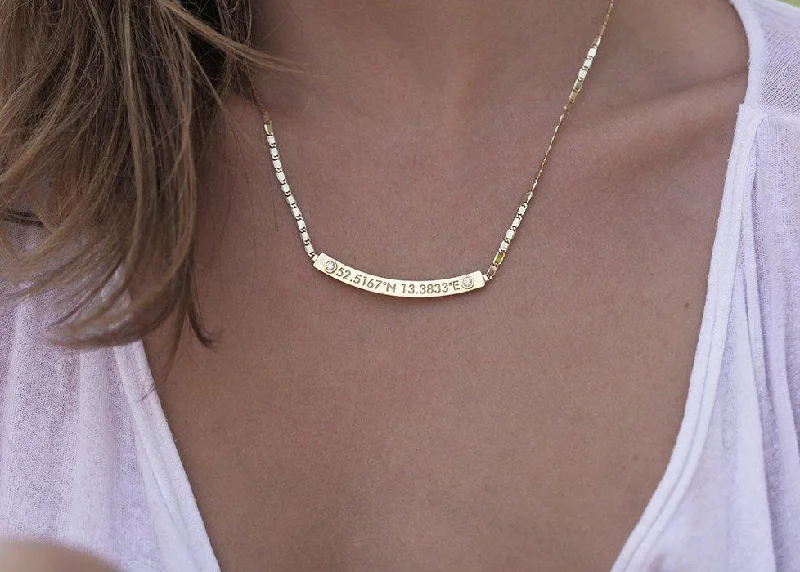 Stunning Statement Jewelry, Unbeatable Discounts Coordinate Jewelry, Gold Bar Necklace