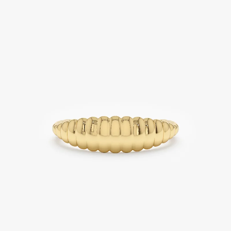 Bestselling Jewelry Now On Sale – Elevate Your Look Croissant Dome Ring, Genesis