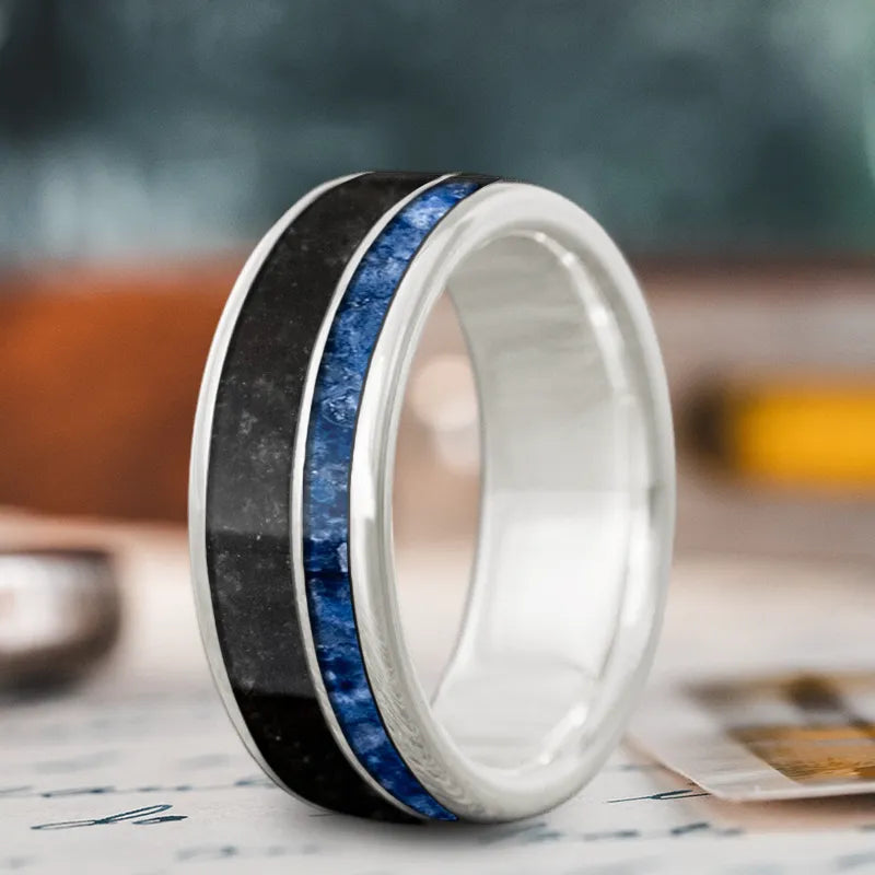 Timeless Jewelry, Timeless Savings – Don't Wait Custom Design - 2-Inlay Offset Ring 1pntCE78rJDHCsEdM_UrKxks