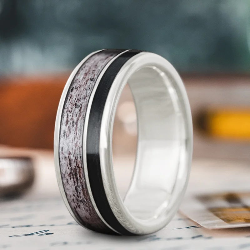 Elegant Jewelry, Exclusive Prices – Shop Now Custom Design - 2-Inlay Offset Ring 4cXLFUqyIS4uFB7a7FH8AqJX