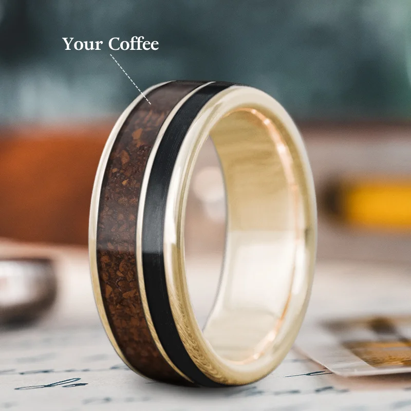 Limited-Time Offer On Elegant Jewelry Pieces Custom Design - 2-Inlay Offset Ring B4RUL_OxE-GrMbzvBdpgV5Wf