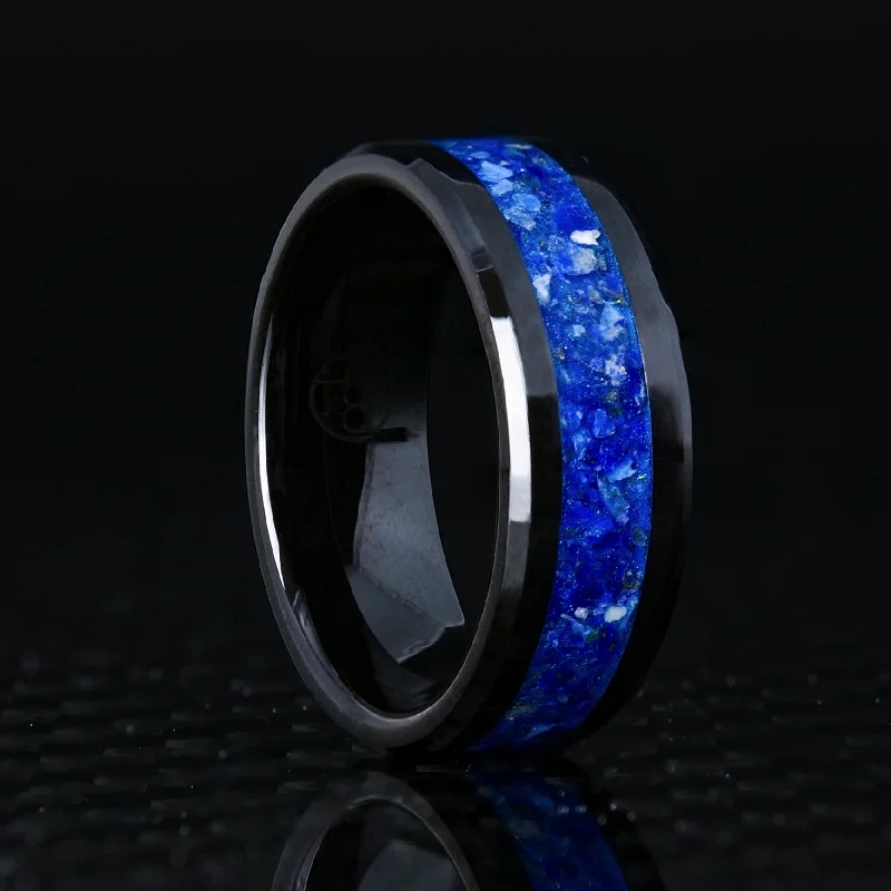 Grab Your Dream Jewelry At The Lowest Prices Custom Glowstone Ring | Pure Inlay Band