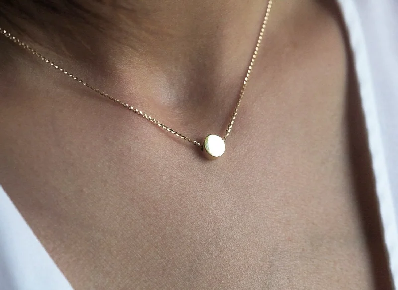 Unmissable Jewelry Sale – Shop Before It's Too Late Personalized Disc Necklace, Gold Coin Necklace