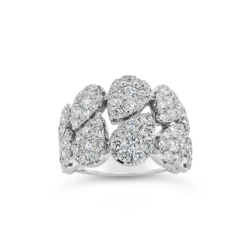 Sparkle For Less – Shop Jewelry Deals Now Diamond Teardrops Ring