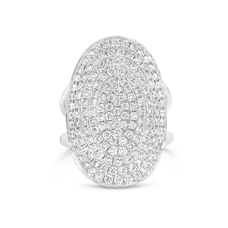 Your Perfect Accessory Now At The Best Price Full-cut Diamond Oval Ring