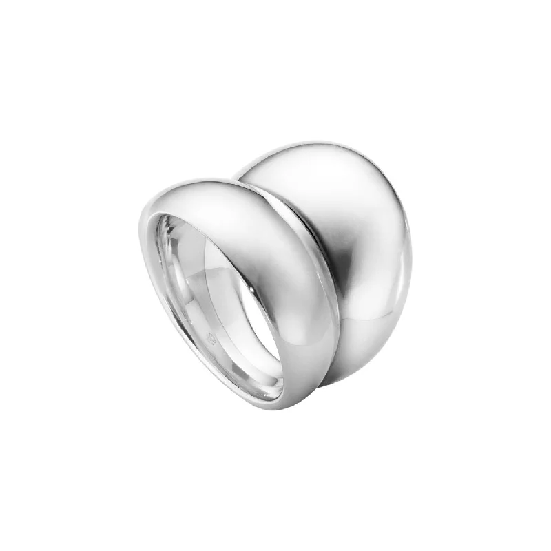 Grab Stylish Jewelry Before The Sale Ends Curve 20,5 mm. Silver Ring