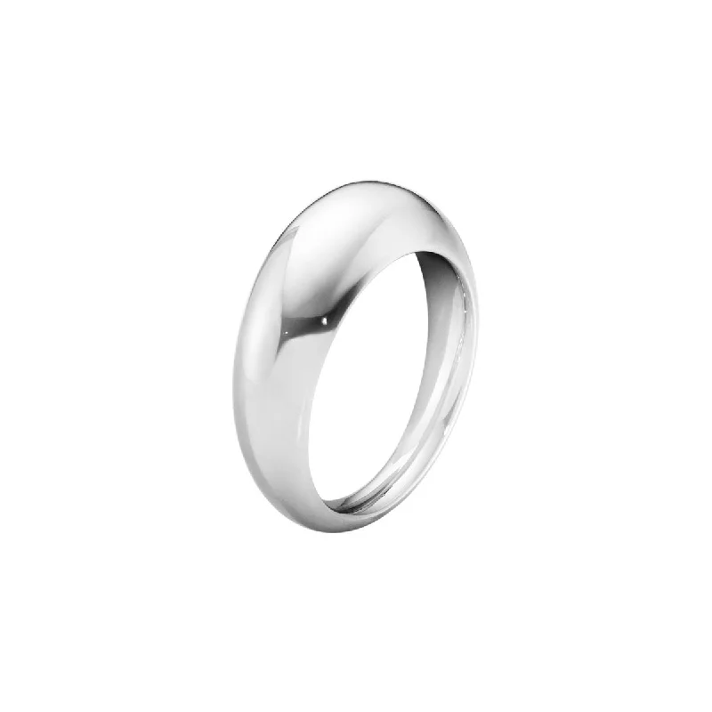 Gorgeous Jewelry, Limited-Time Savings Curve 5,8 mm. Silver Ring