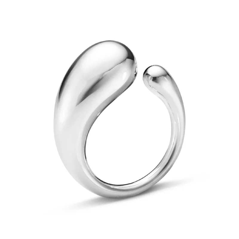 Limited-Stock Jewelry Clearance – Grab Your Favorites Now Large Mercy Silver Ring