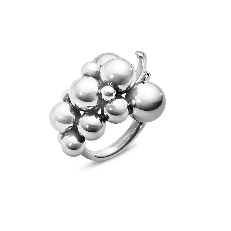 Fashion-Forward Jewelry At Incredible Prices Medium Moonlight Grapes Silver Ring