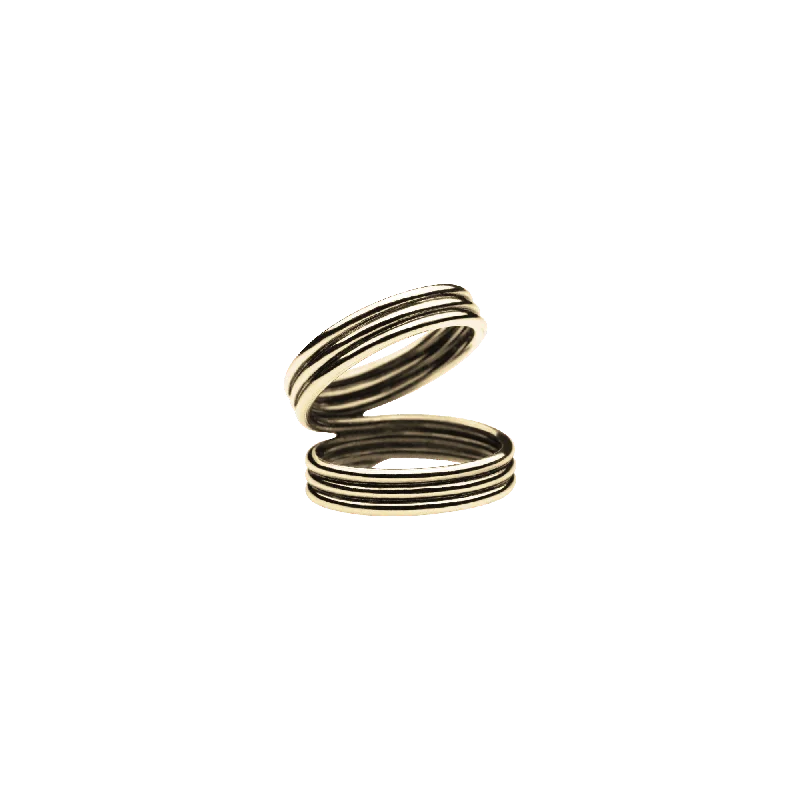 Jewelry Sale Alert – Shop Timeless Elegance Today Triple Mini Viper Ring Gold Plated