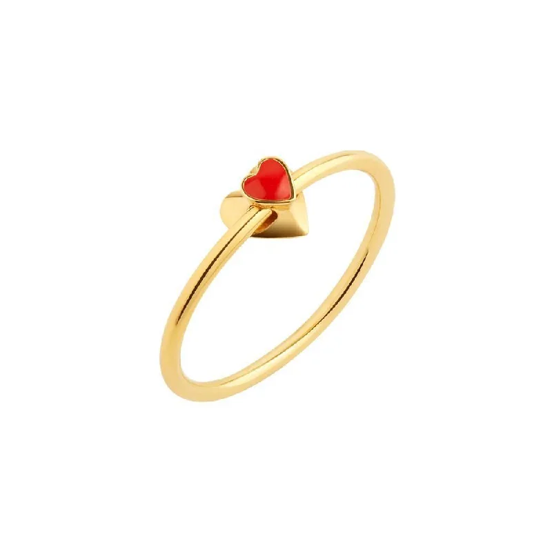 Waterproof Stainless Steel Jewelry For Lasting Beauty Orbit Infinity Heart Gold Plated Ring