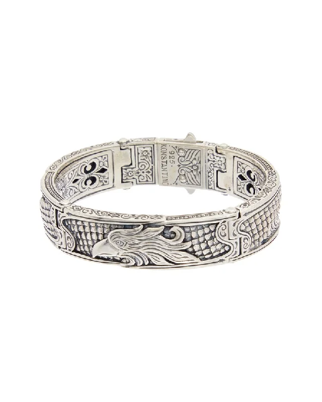 Konstantino Heonos Silver Bracelet