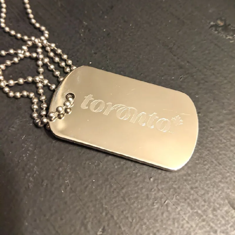 Toronto Tag Necklaces