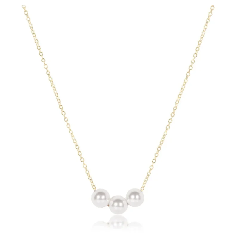 E Newton 16" Necklace Gold - Joy Pearl