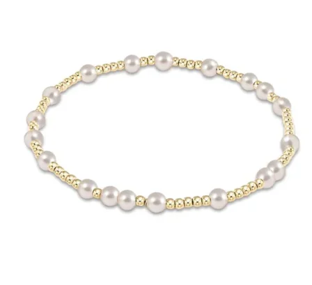 E Newton egirl Hope Unwritten Bracelet - Pearl