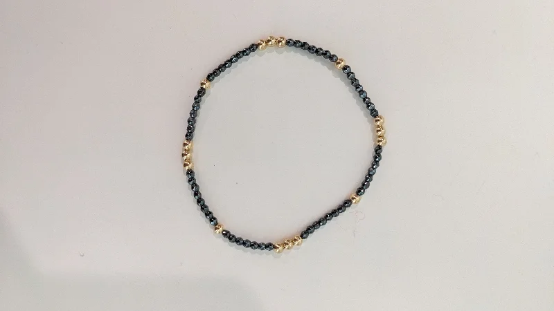 E Newton Worthy Pattern 2mm Bracelet