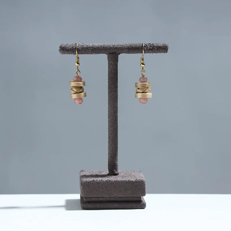 Handcrafted Quilling Bamboo Earrings