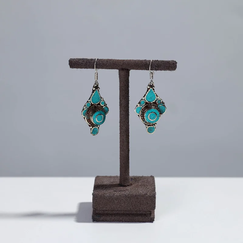 Ethnic Tribal Tibetan Earrings from Himalaya 33