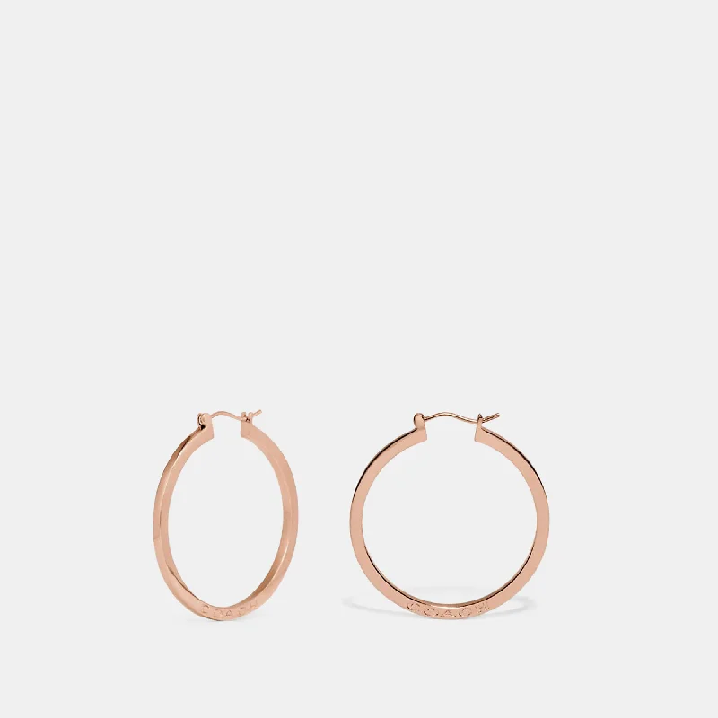 Coach Outlet Hoop Earrings