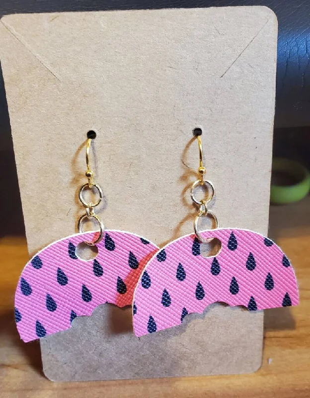 Watermelon earrings