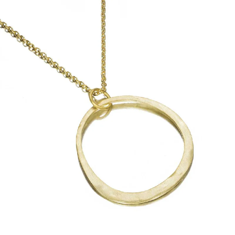 Shop Stylish Jewelry Now And Save Big 18K Yellow Gold Vermeil Textured Organic Oval Pendant