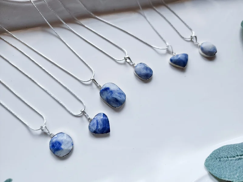 Final Call For Exquisite Jewelry At Reduced Rates Afghanite Faceted Sterling Pendant Necklace